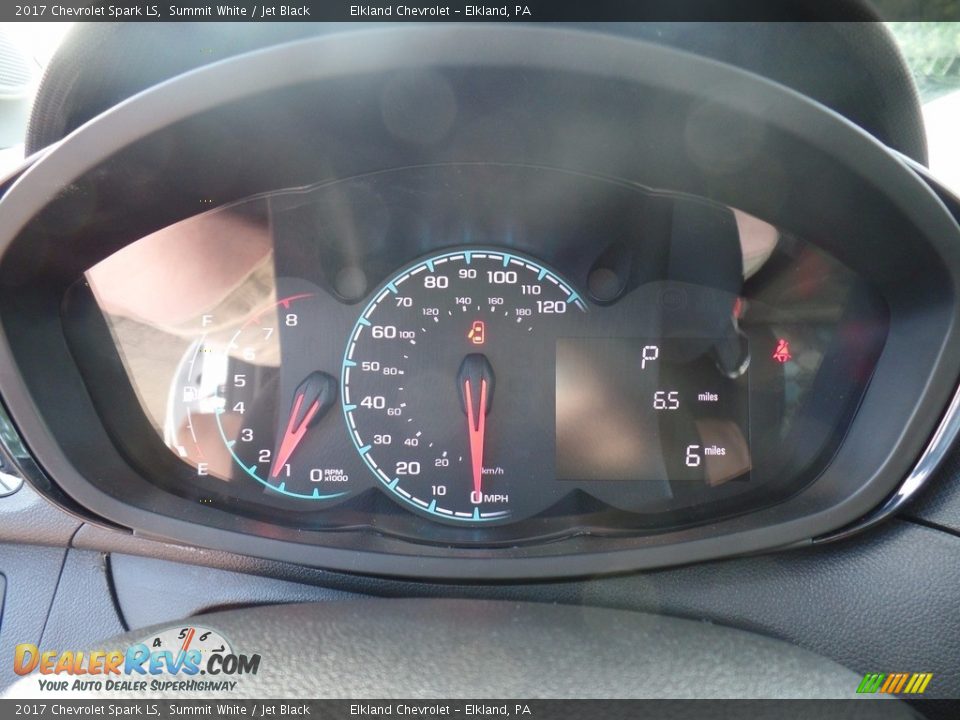 2017 Chevrolet Spark LS Summit White / Jet Black Photo #18