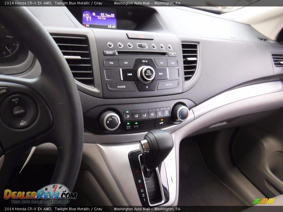 2014 Honda CR-V EX AWD Twilight Blue Metallic / Gray Photo #17