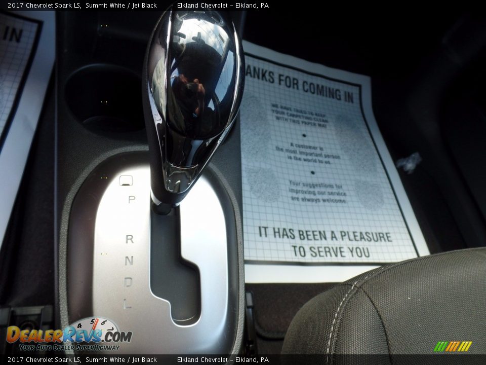 2017 Chevrolet Spark LS Summit White / Jet Black Photo #26