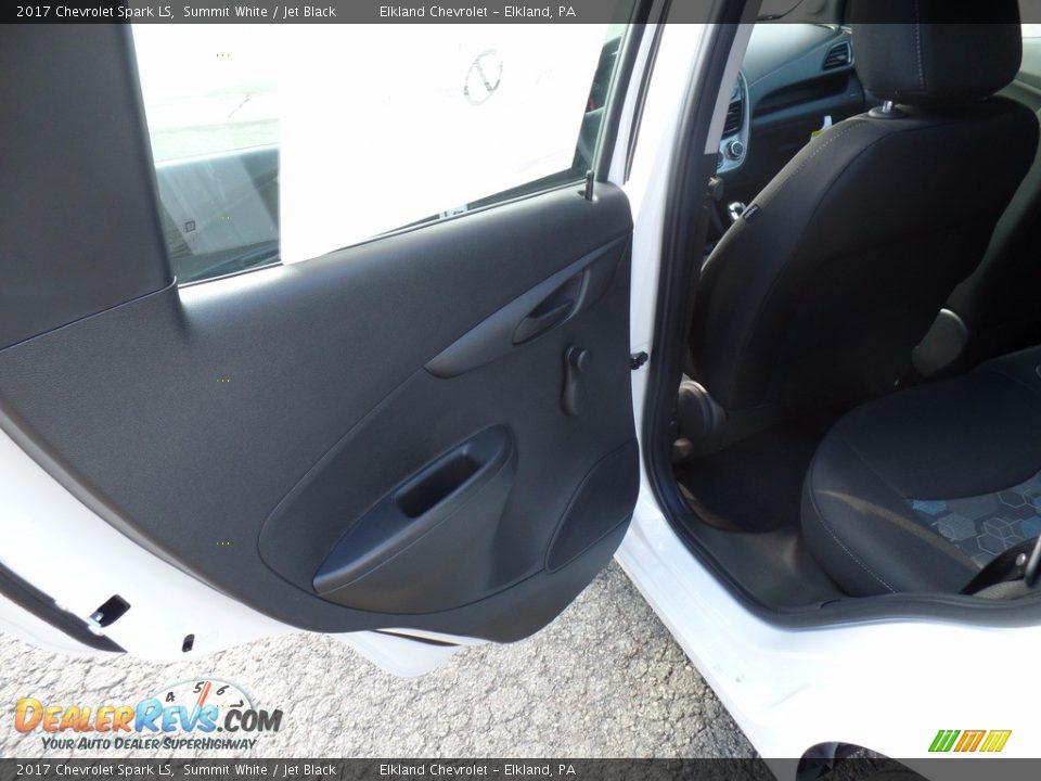2017 Chevrolet Spark LS Summit White / Jet Black Photo #28