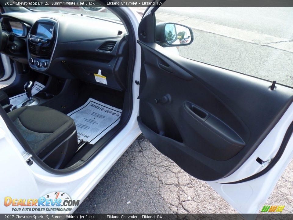 2017 Chevrolet Spark LS Summit White / Jet Black Photo #33