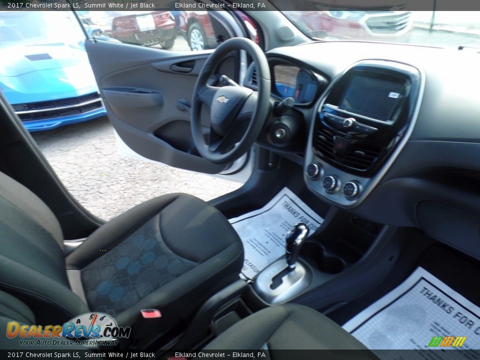 2017 Chevrolet Spark LS Summit White / Jet Black Photo #35