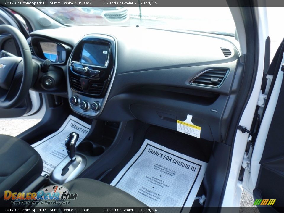 2017 Chevrolet Spark LS Summit White / Jet Black Photo #36