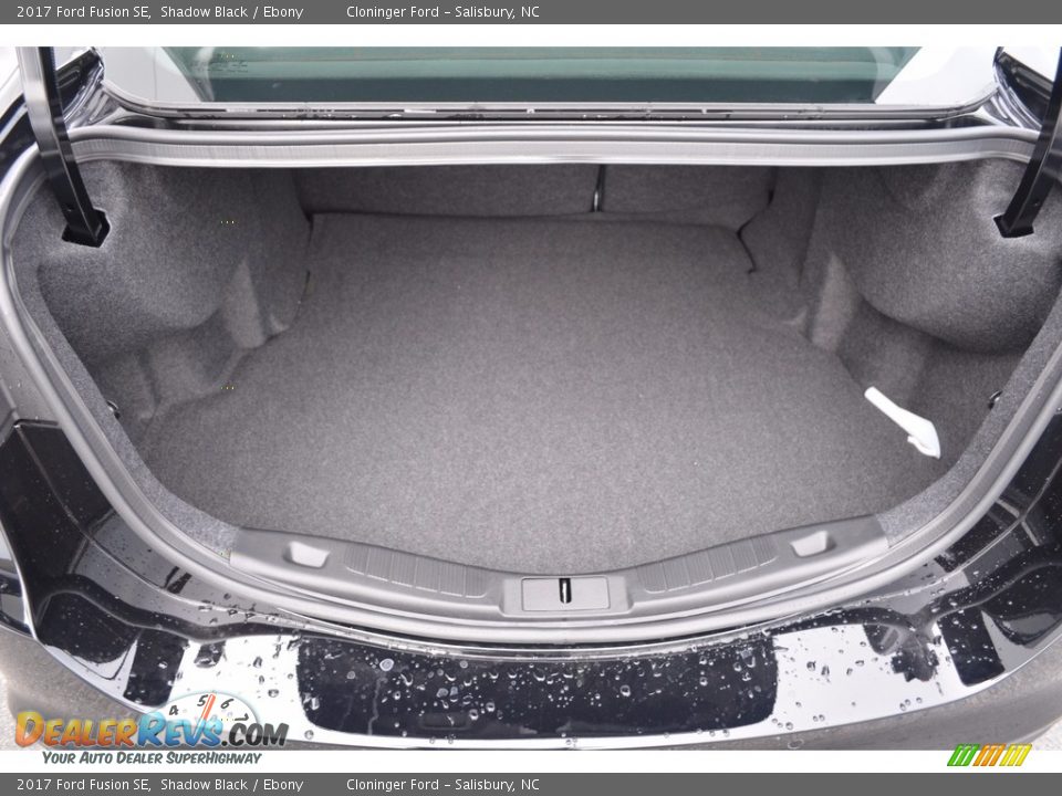 2017 Ford Fusion SE Shadow Black / Ebony Photo #9
