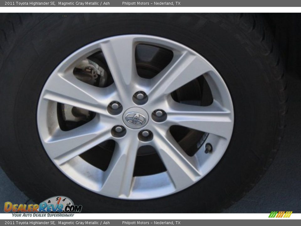 2011 Toyota Highlander SE Magnetic Gray Metallic / Ash Photo #5