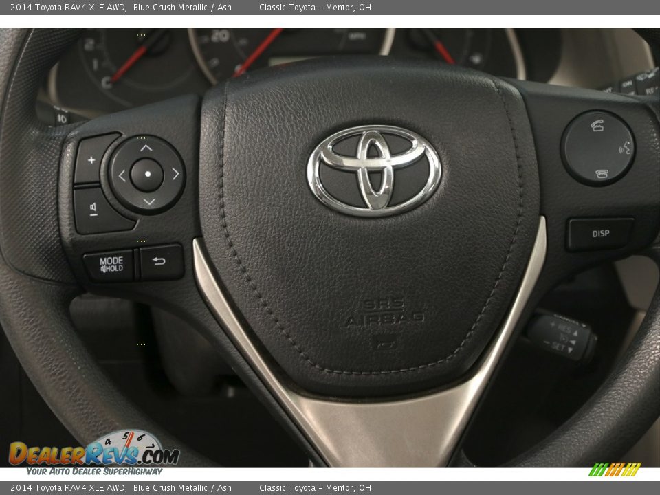 2014 Toyota RAV4 XLE AWD Blue Crush Metallic / Ash Photo #6