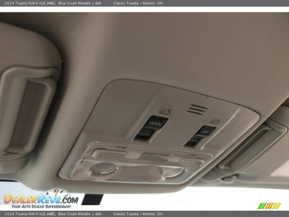 2014 Toyota RAV4 XLE AWD Blue Crush Metallic / Ash Photo #8