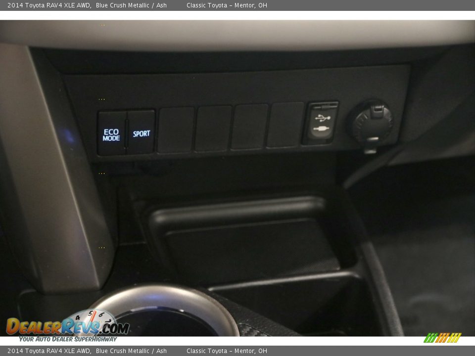 2014 Toyota RAV4 XLE AWD Blue Crush Metallic / Ash Photo #13