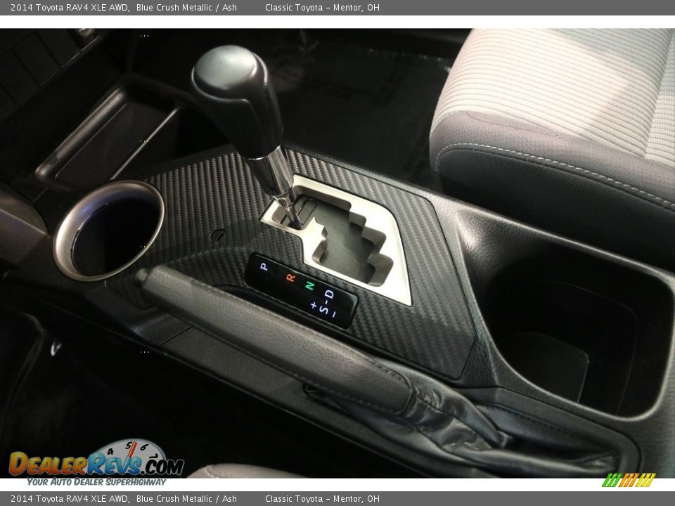 2014 Toyota RAV4 XLE AWD Blue Crush Metallic / Ash Photo #14