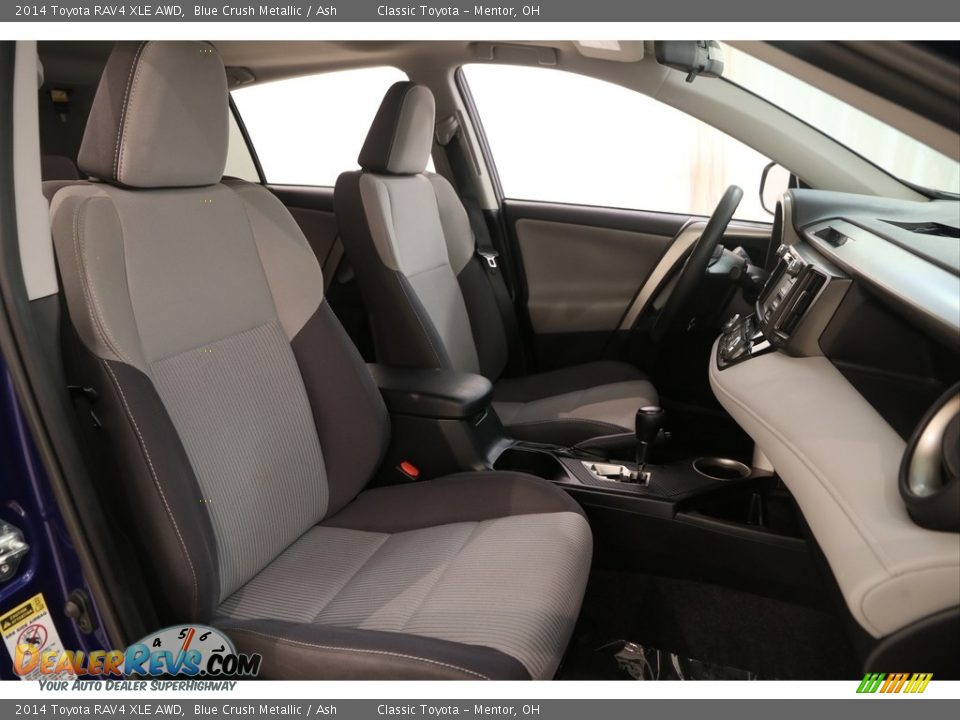 2014 Toyota RAV4 XLE AWD Blue Crush Metallic / Ash Photo #15