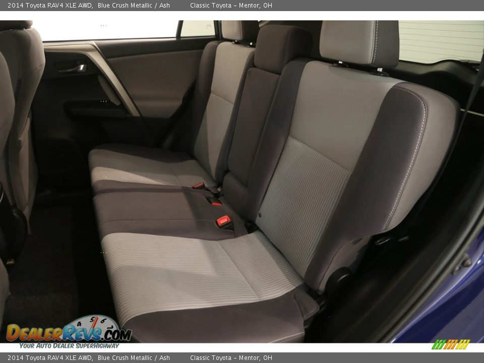 2014 Toyota RAV4 XLE AWD Blue Crush Metallic / Ash Photo #17