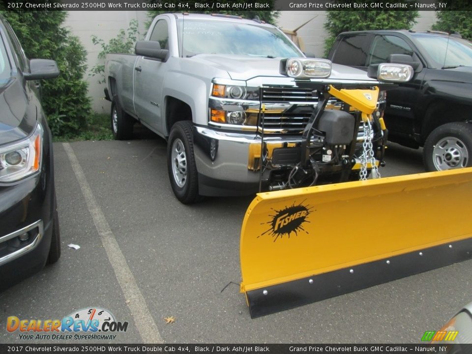 2017 Chevrolet Silverado 2500HD Work Truck Double Cab 4x4 Black / Dark Ash/Jet Black Photo #1