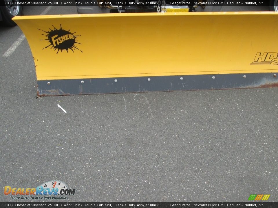 2017 Chevrolet Silverado 2500HD Work Truck Double Cab 4x4 Black / Dark Ash/Jet Black Photo #2