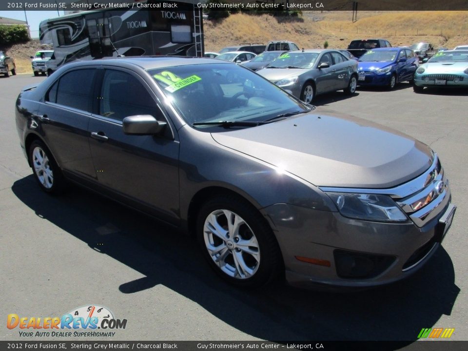 2012 Ford Fusion SE Sterling Grey Metallic / Charcoal Black Photo #1