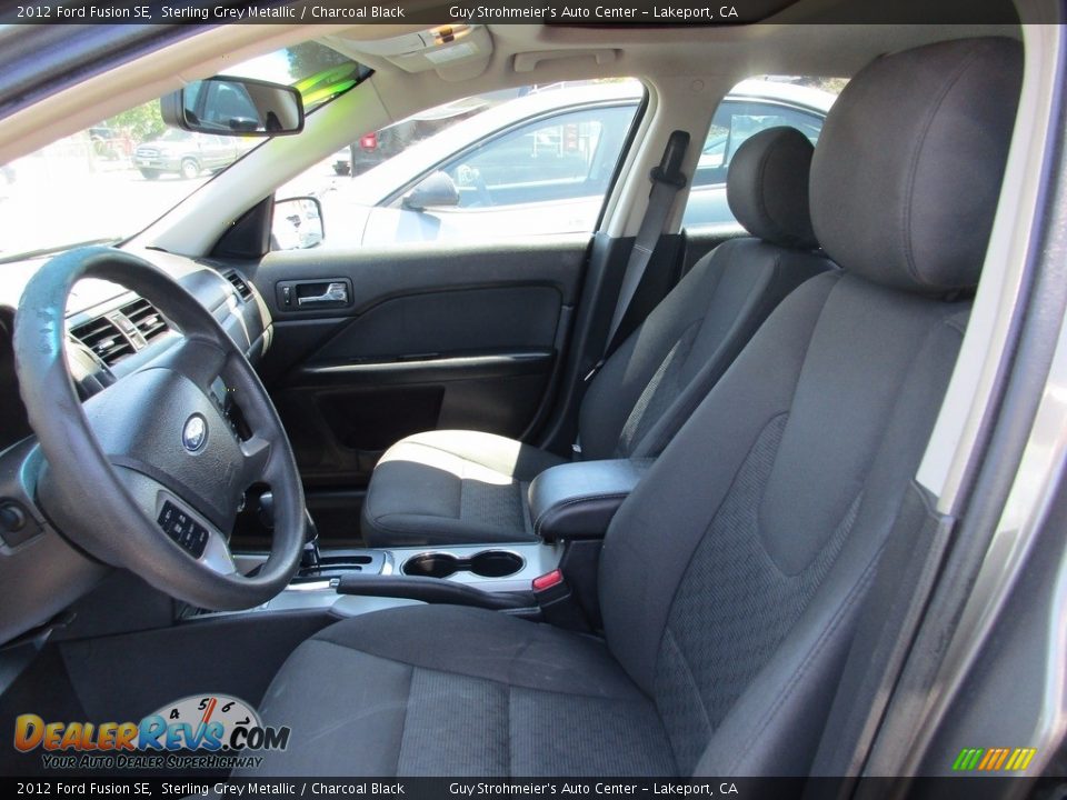 2012 Ford Fusion SE Sterling Grey Metallic / Charcoal Black Photo #8