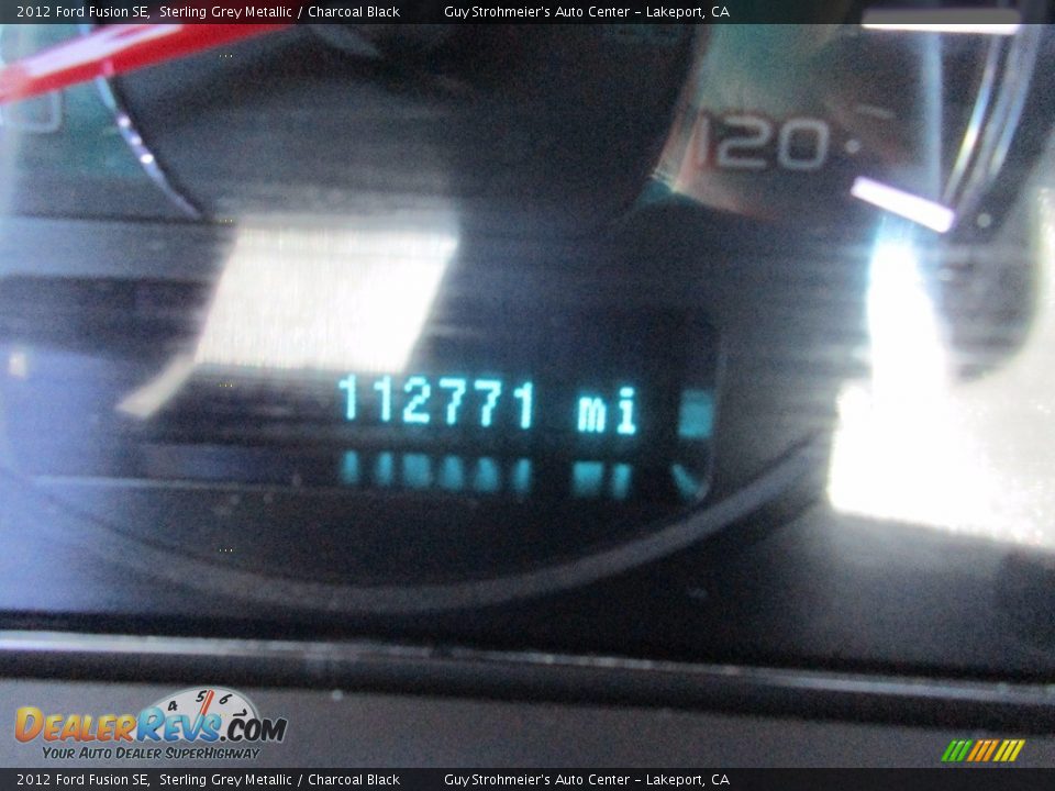 2012 Ford Fusion SE Sterling Grey Metallic / Charcoal Black Photo #11