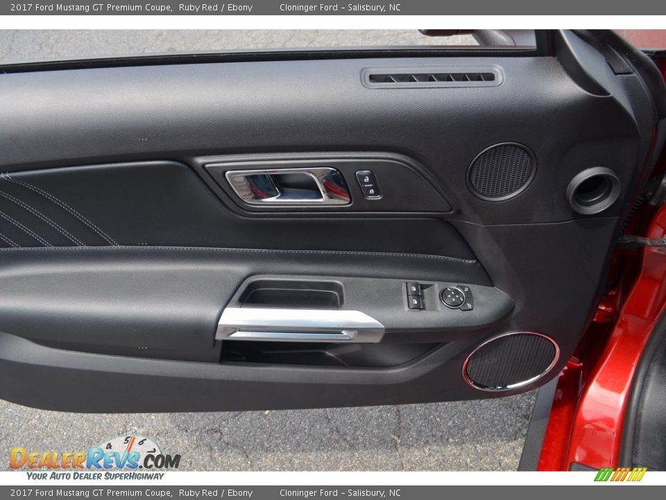 2017 Ford Mustang GT Premium Coupe Ruby Red / Ebony Photo #5