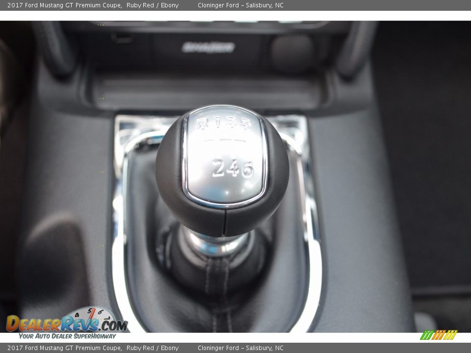 2017 Ford Mustang GT Premium Coupe Ruby Red / Ebony Photo #15