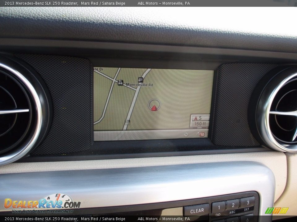 2013 Mercedes-Benz SLK 250 Roadster Mars Red / Sahara Beige Photo #14