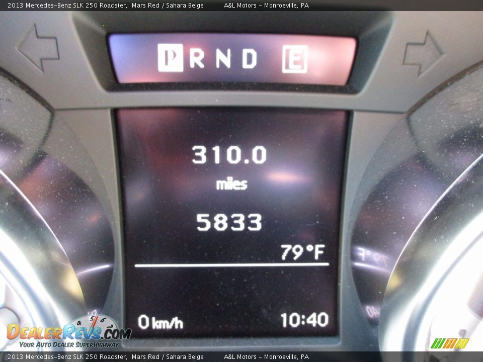 2013 Mercedes-Benz SLK 250 Roadster Mars Red / Sahara Beige Photo #20