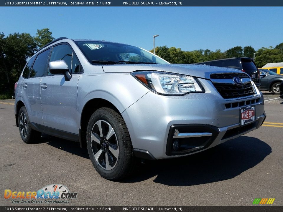 2018 Subaru Forester 2.5i Premium Ice Silver Metallic / Black Photo #1