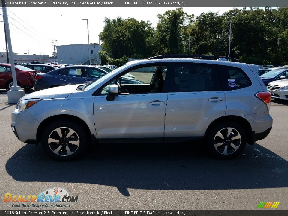 2018 Subaru Forester 2.5i Premium Ice Silver Metallic / Black Photo #3