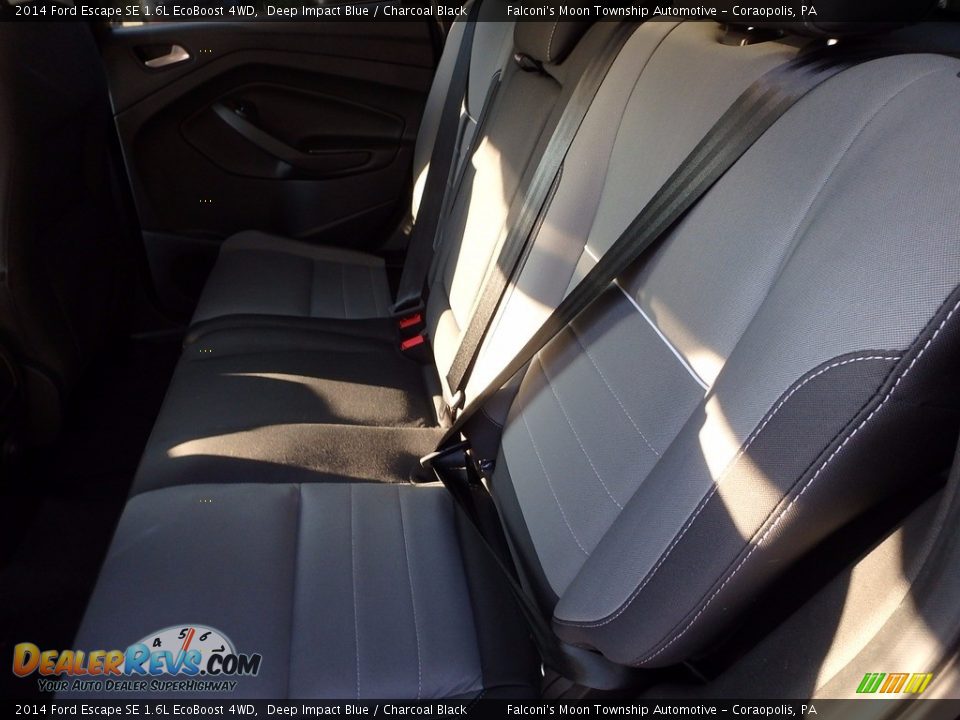 2014 Ford Escape SE 1.6L EcoBoost 4WD Deep Impact Blue / Charcoal Black Photo #16
