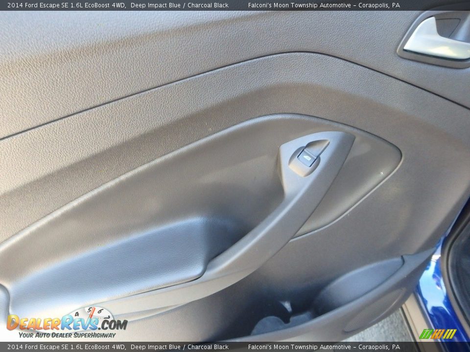 2014 Ford Escape SE 1.6L EcoBoost 4WD Deep Impact Blue / Charcoal Black Photo #18
