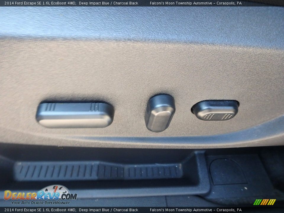 2014 Ford Escape SE 1.6L EcoBoost 4WD Deep Impact Blue / Charcoal Black Photo #20