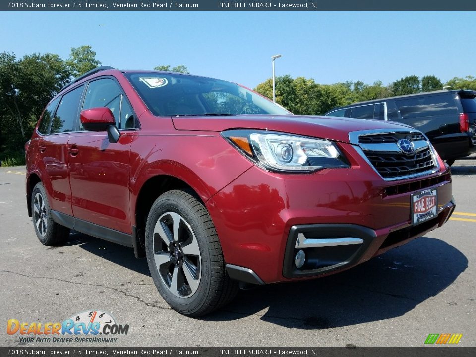 2018 Subaru Forester 2.5i Limited Venetian Red Pearl / Platinum Photo #1