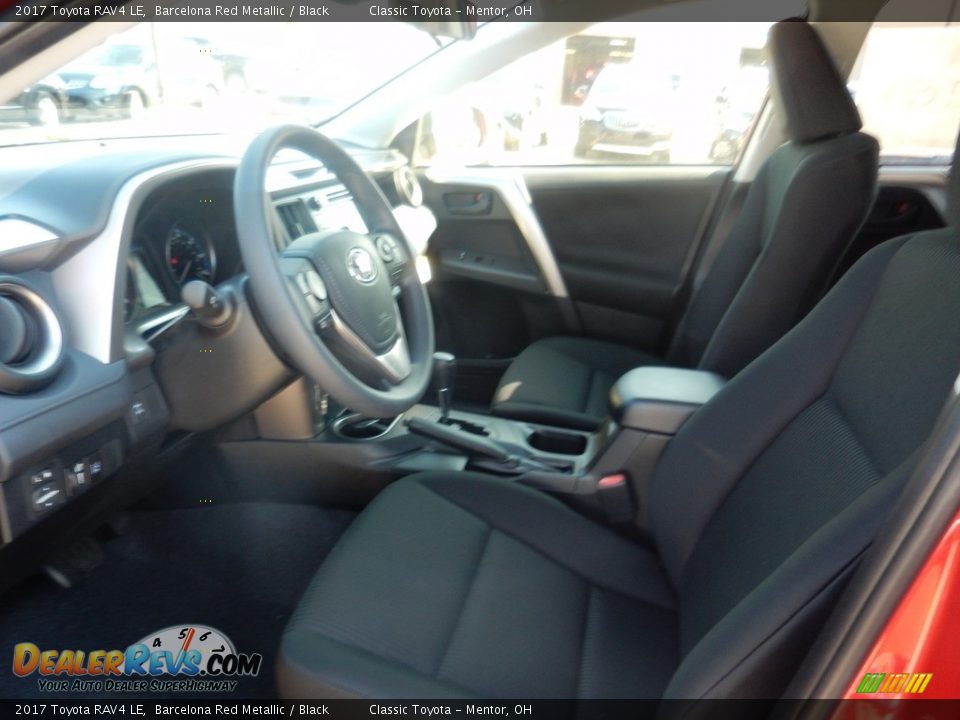 2017 Toyota RAV4 LE Barcelona Red Metallic / Black Photo #3
