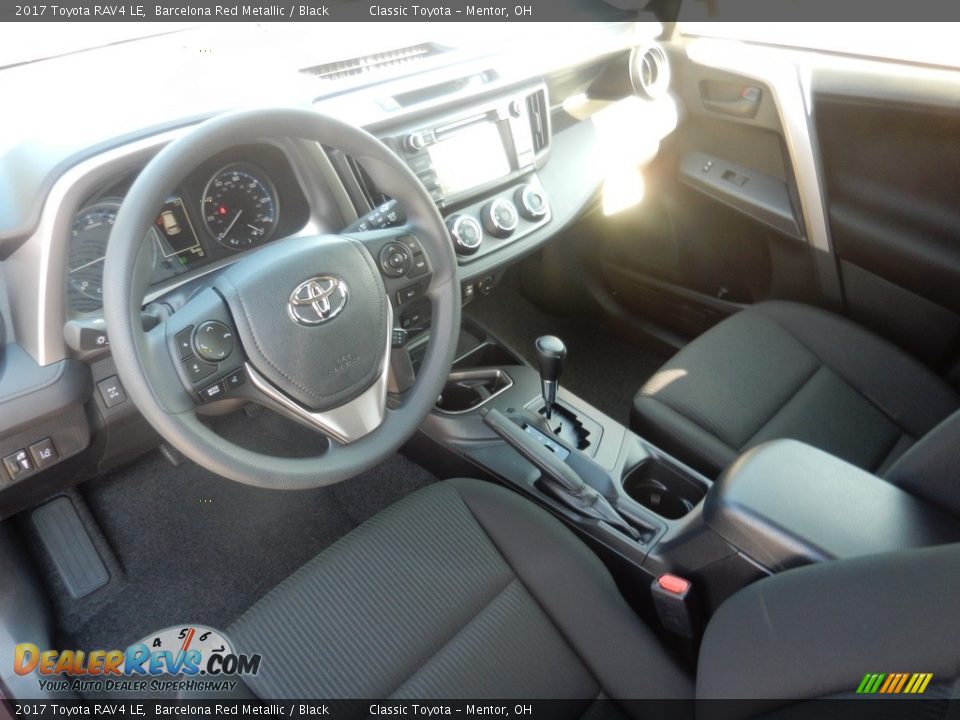 2017 Toyota RAV4 LE Barcelona Red Metallic / Black Photo #4