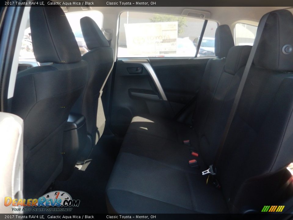 2017 Toyota RAV4 LE Galactic Aqua Mica / Black Photo #5