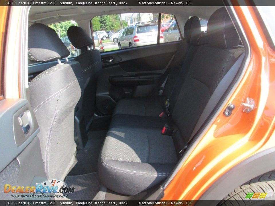 2014 Subaru XV Crosstrek 2.0i Premium Tangerine Orange Pearl / Black Photo #22