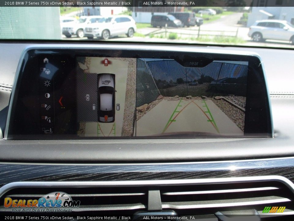2018 BMW 7 Series 750i xDrive Sedan Black Sapphire Metallic / Black Photo #16
