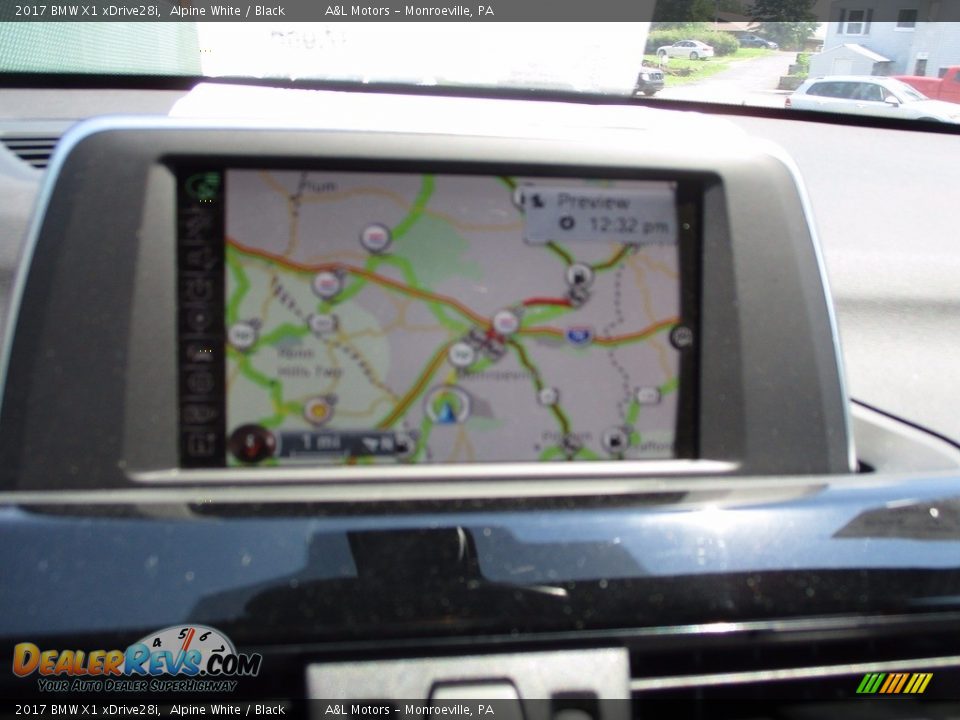 2017 BMW X1 xDrive28i Alpine White / Black Photo #16