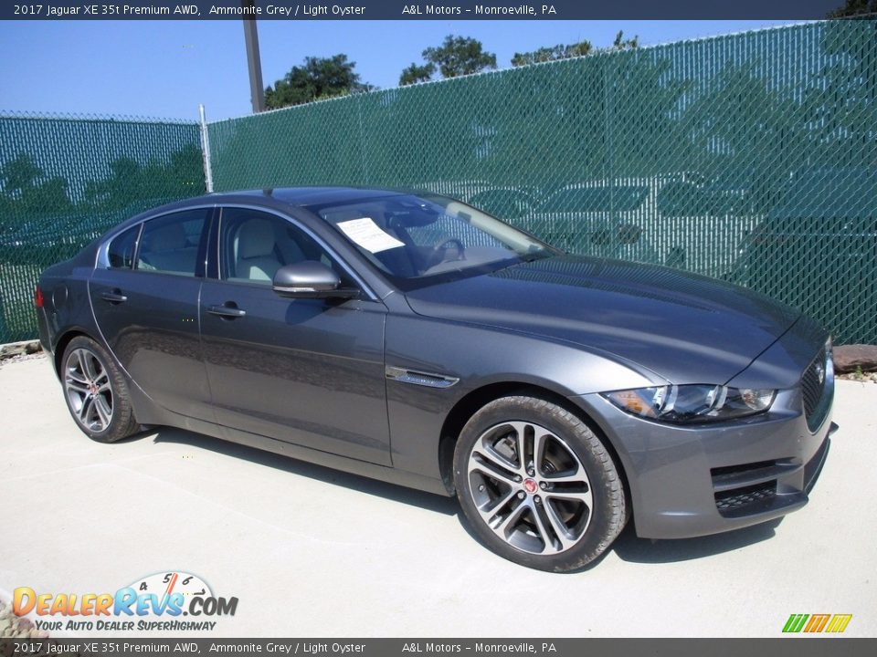 2017 Jaguar XE 35t Premium AWD Ammonite Grey / Light Oyster Photo #1