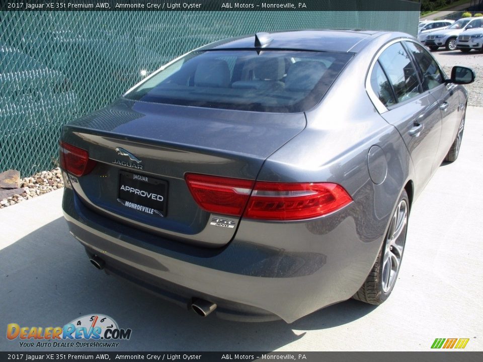 2017 Jaguar XE 35t Premium AWD Ammonite Grey / Light Oyster Photo #3