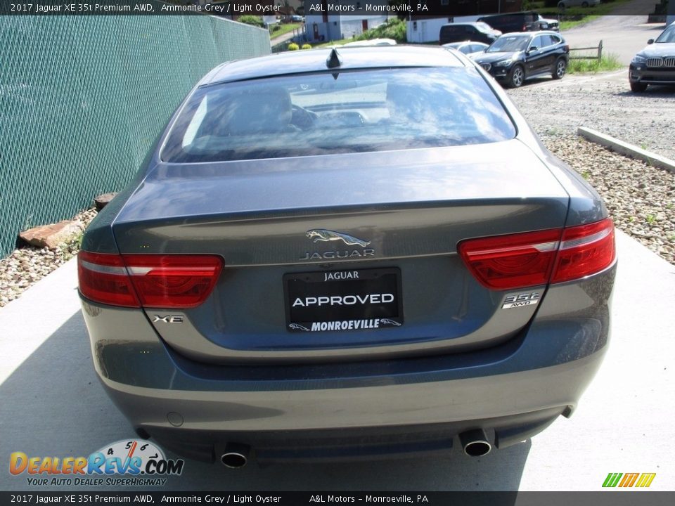 2017 Jaguar XE 35t Premium AWD Ammonite Grey / Light Oyster Photo #4