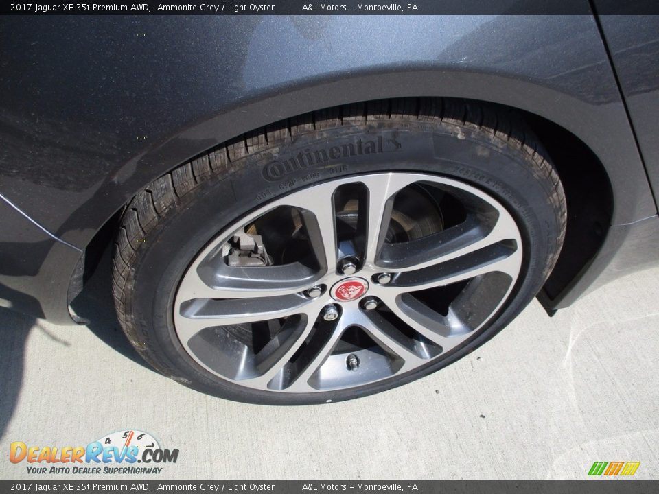2017 Jaguar XE 35t Premium AWD Ammonite Grey / Light Oyster Photo #6