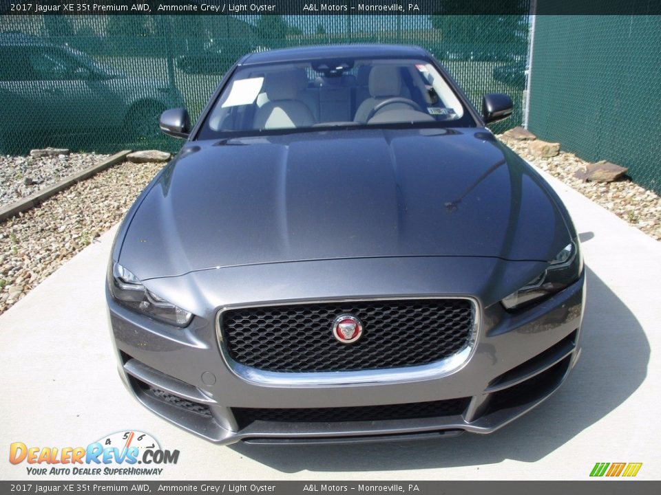 2017 Jaguar XE 35t Premium AWD Ammonite Grey / Light Oyster Photo #8