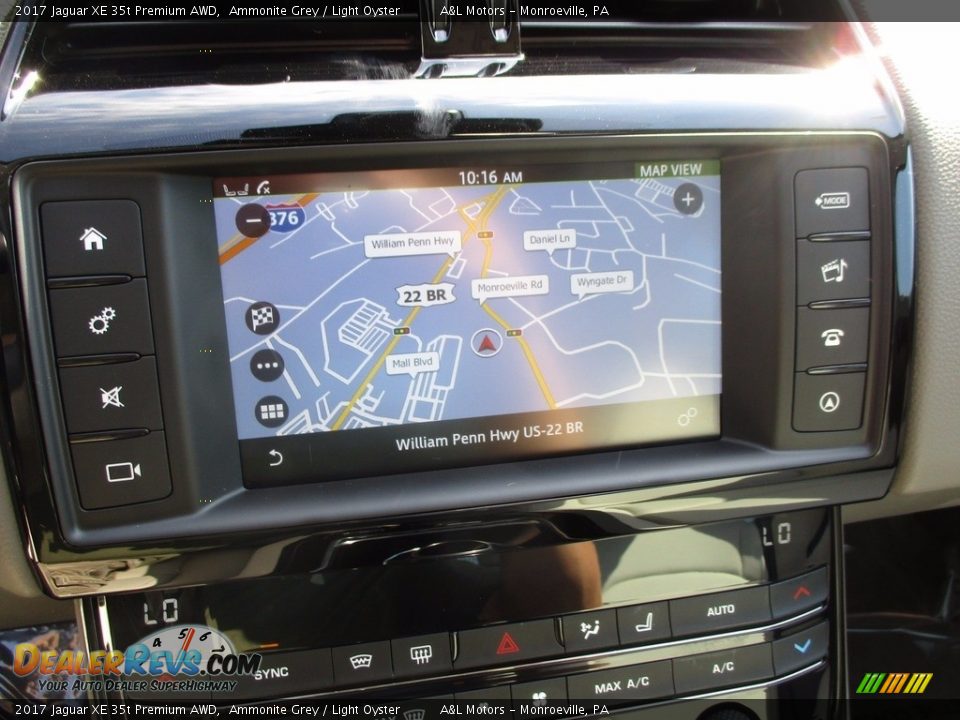 2017 Jaguar XE 35t Premium AWD Ammonite Grey / Light Oyster Photo #16