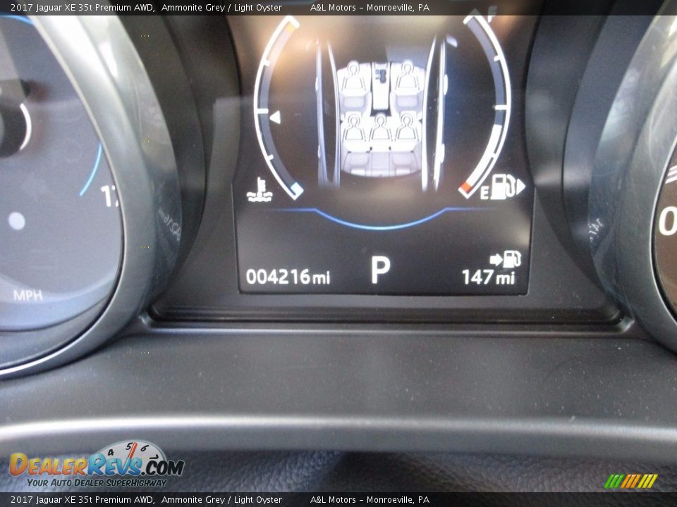 2017 Jaguar XE 35t Premium AWD Ammonite Grey / Light Oyster Photo #20