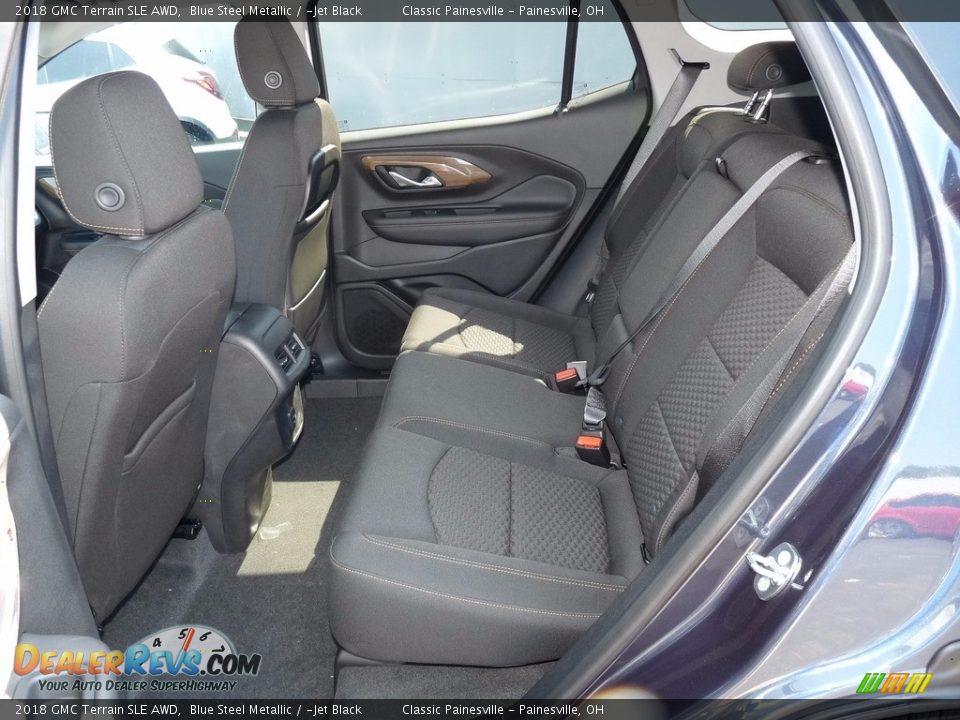 2018 GMC Terrain SLE AWD Blue Steel Metallic / ­Jet Black Photo #7