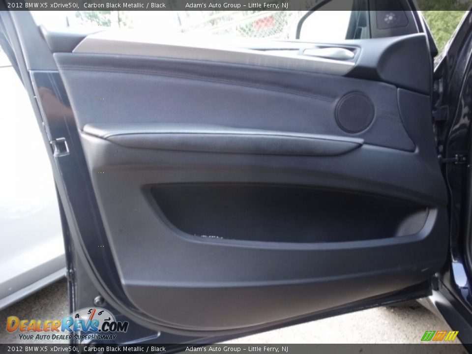 2012 BMW X5 xDrive50i Carbon Black Metallic / Black Photo #8