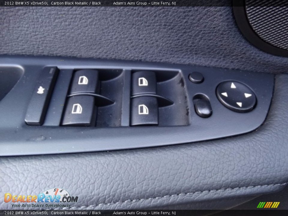 2012 BMW X5 xDrive50i Carbon Black Metallic / Black Photo #9