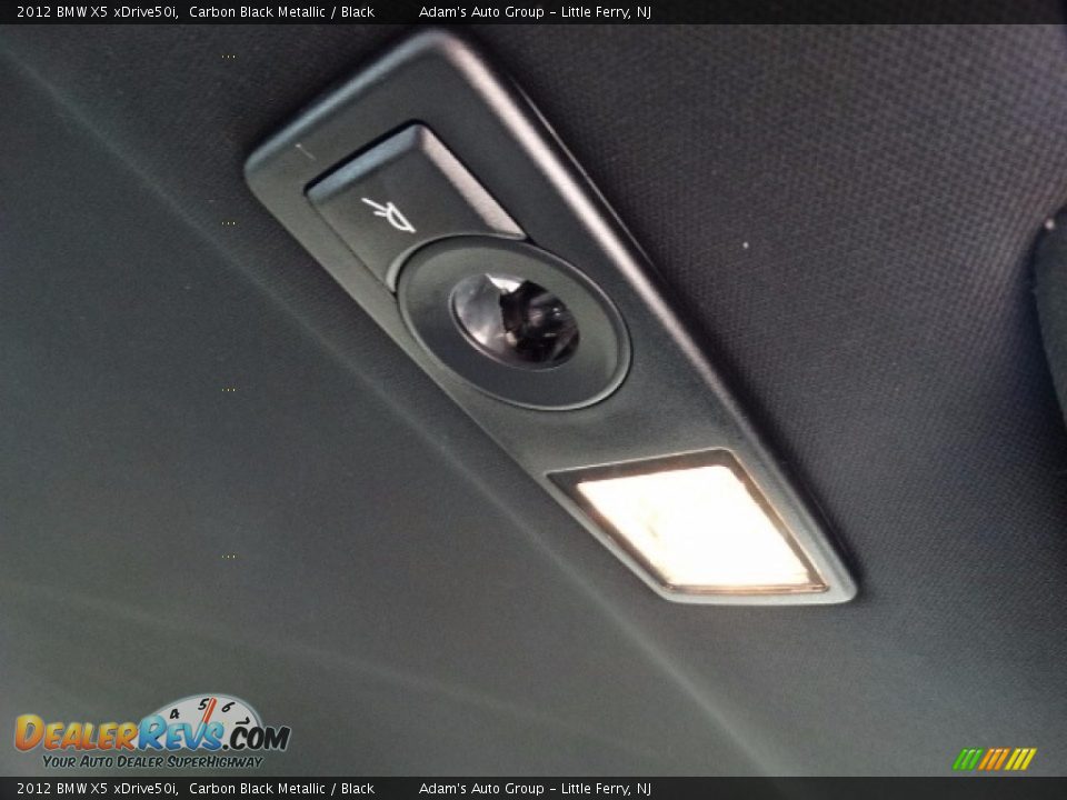 2012 BMW X5 xDrive50i Carbon Black Metallic / Black Photo #24