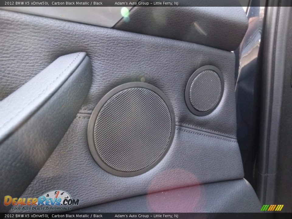 2012 BMW X5 xDrive50i Carbon Black Metallic / Black Photo #27