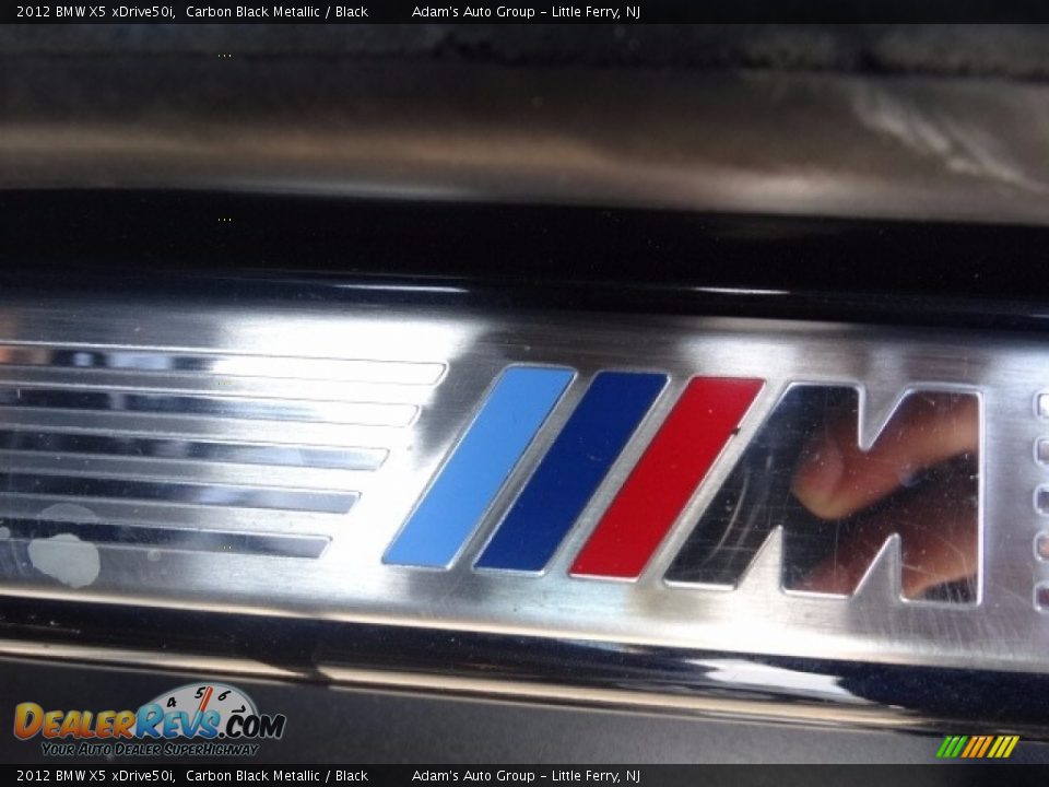 2012 BMW X5 xDrive50i Carbon Black Metallic / Black Photo #28