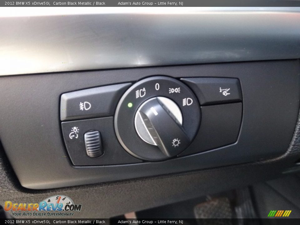 2012 BMW X5 xDrive50i Carbon Black Metallic / Black Photo #29